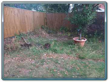 P Shergold Landscaping, Weston-super-Mare - Before