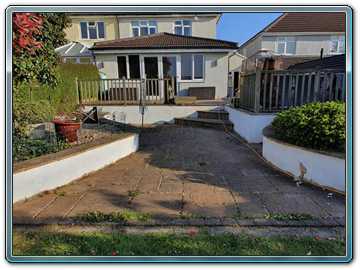 P Shergold Landscaping - Weston-super-Mare - Before