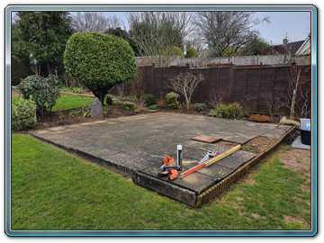 P Shergold Landscaping - Weston-super-Mare - Before